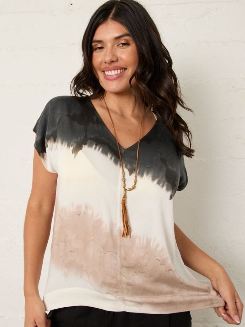 River + Sky Downtown Tee in Wolf Moon